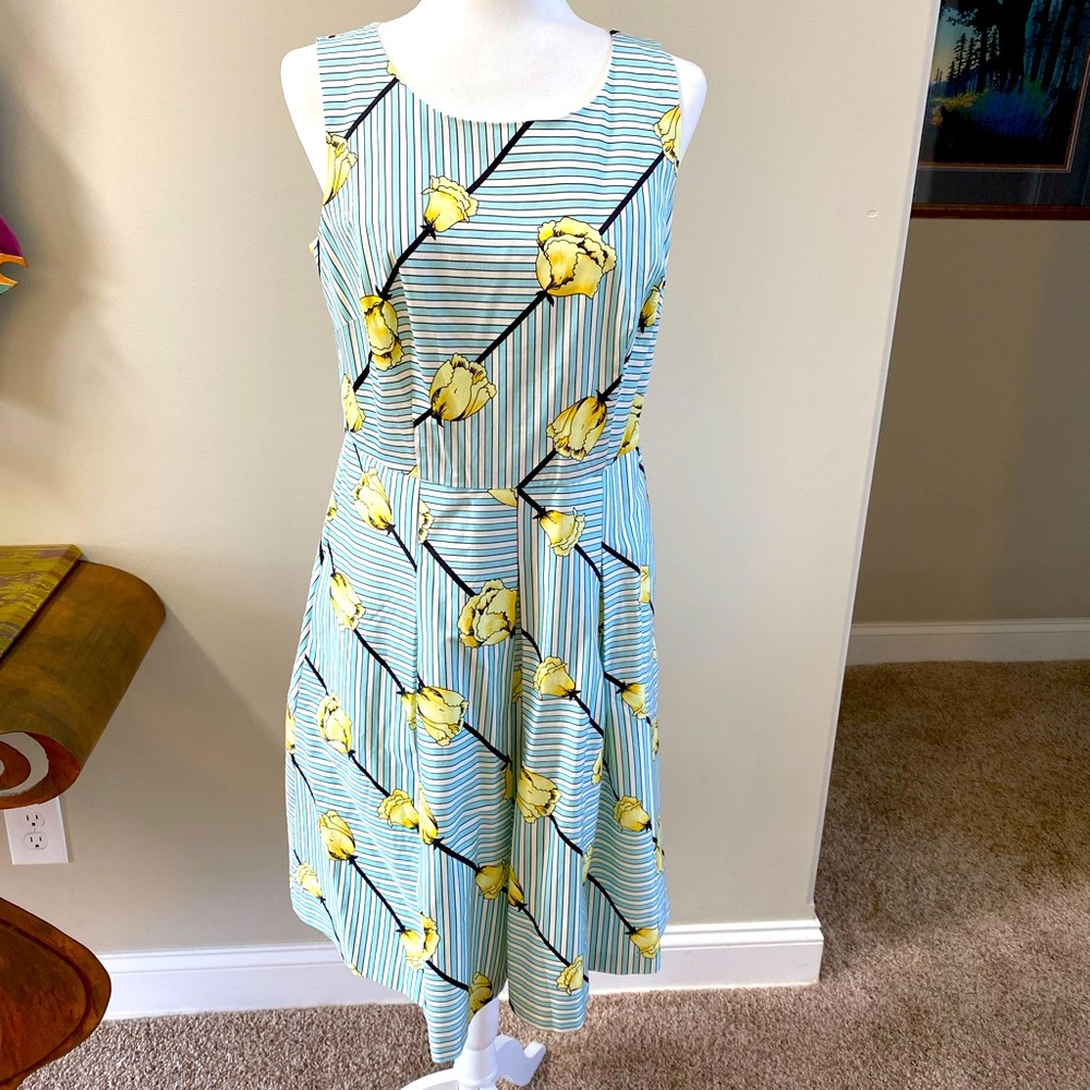 Talbots tulip dress